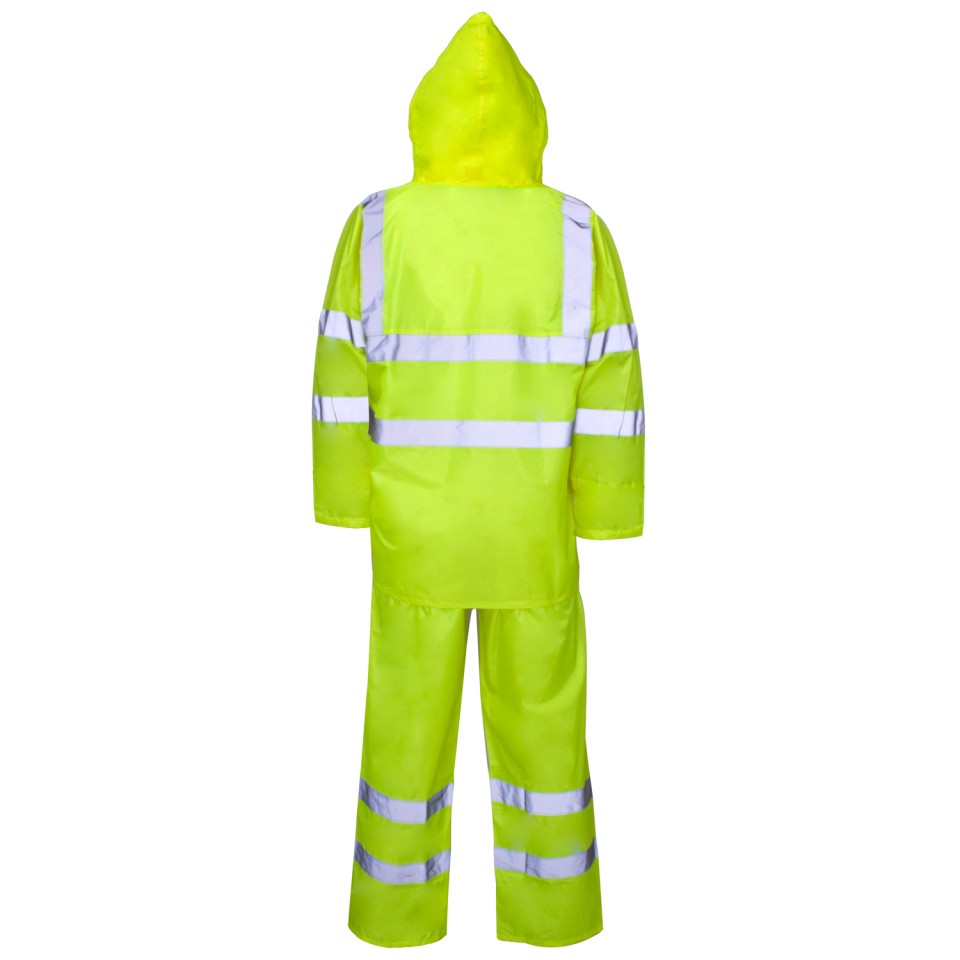 Polyester/PVC Hi Vis Rainwear - Rainsuit Polyester/PVC Hi Vis Rainwear - Rainsuit