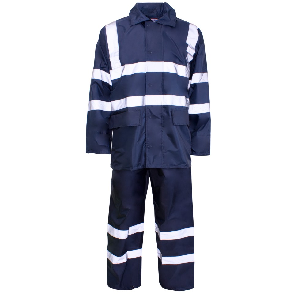 Polyester/PVC Hi Vis Rainwear - Rainsuit Polyester/PVC Hi Vis Rainwear - Rainsuit