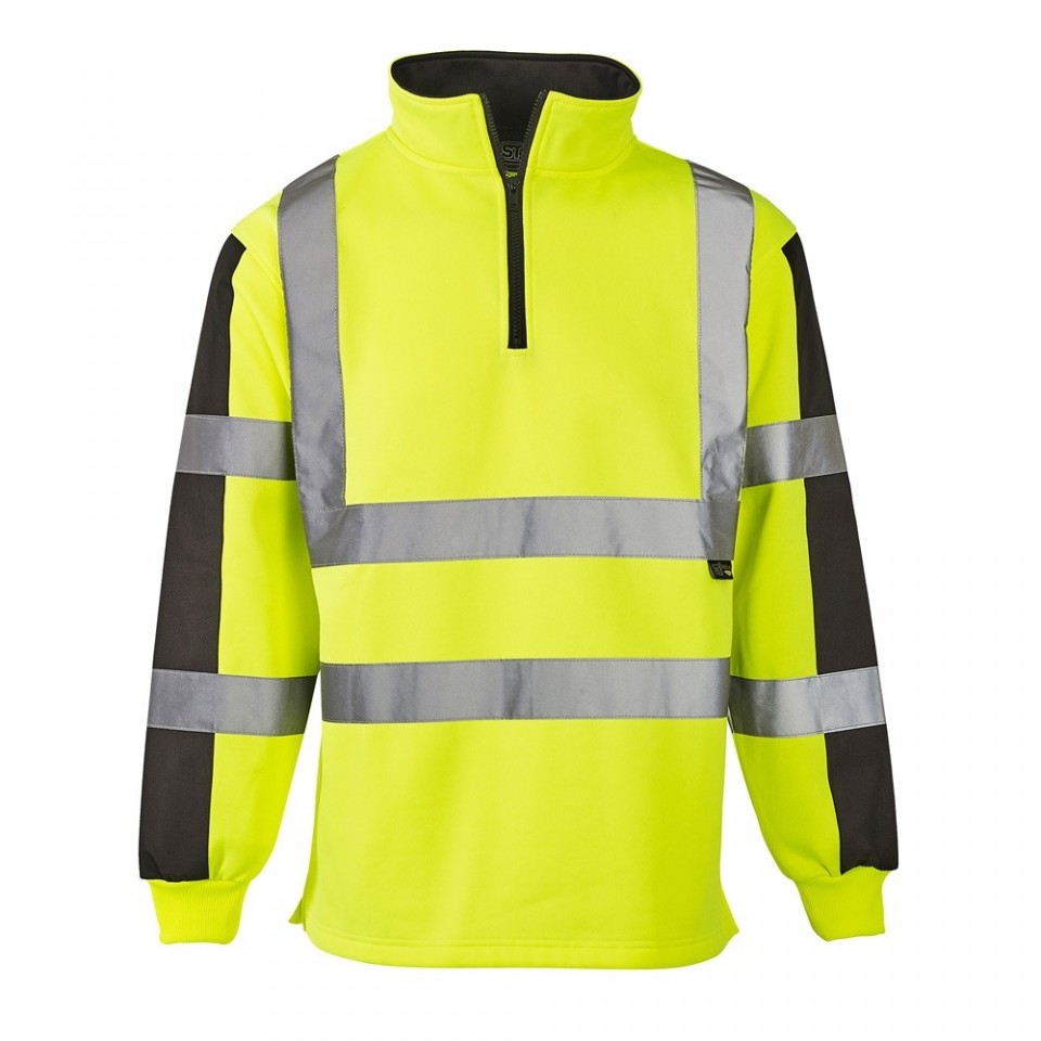 Hi Vis 2 Tone Orange Rugby Shirt