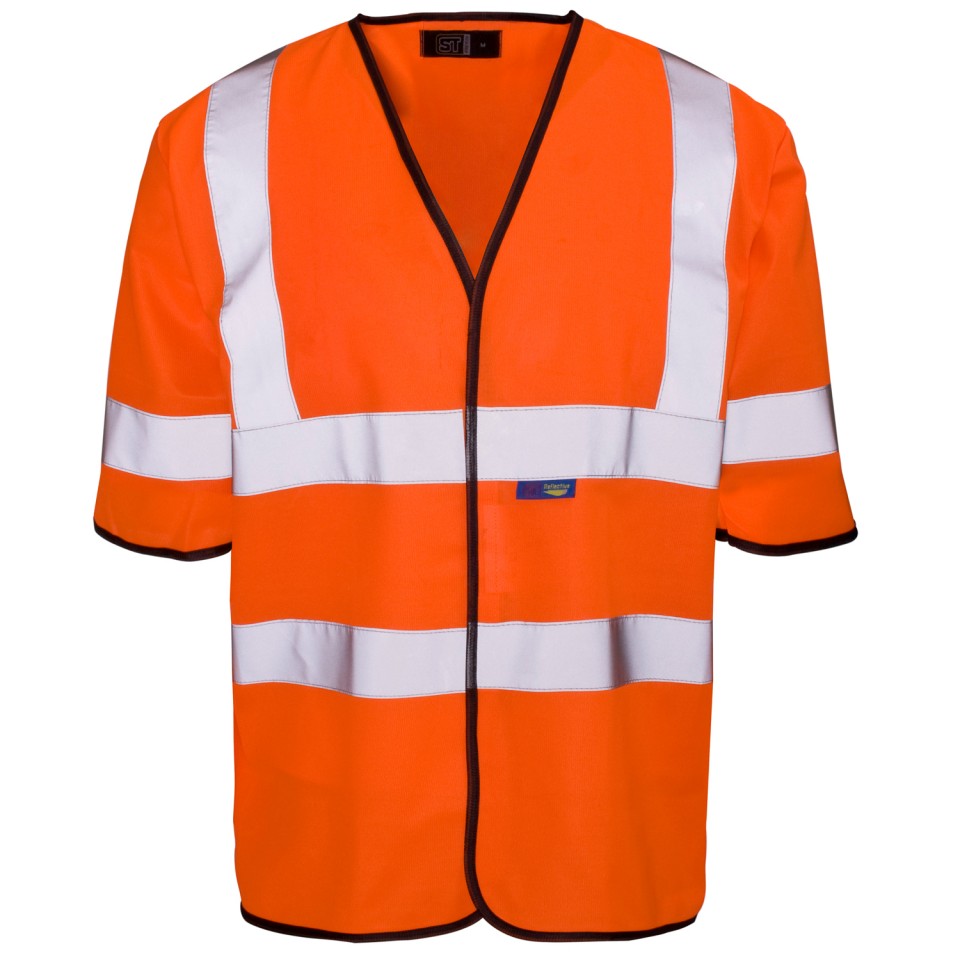 Hi Vis Short Sleeved Vest Hi Vis Short Sleeved Vest