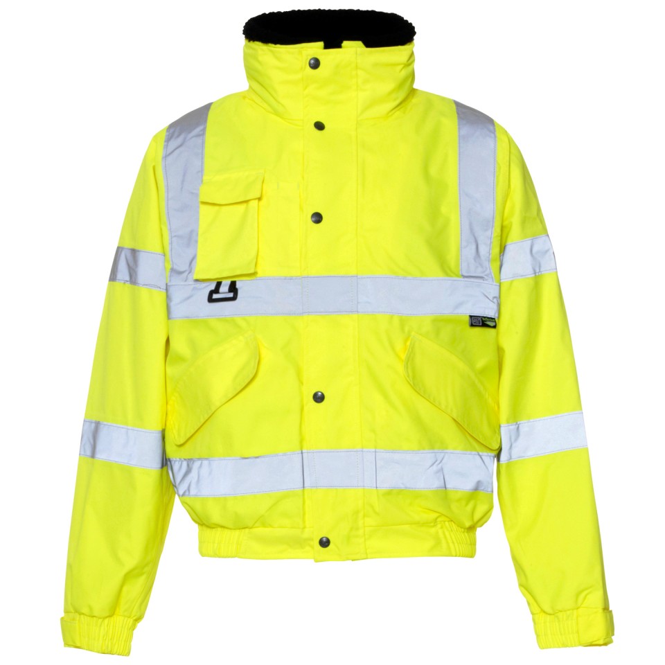 Hi Vis Breathable 2 in 1 Bomber Jacket