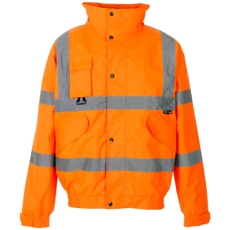 Hi Vis Breathable 2 in 1 Bomber Jacket Hi Vis Breathable 2 in 1 Bomber Jacket