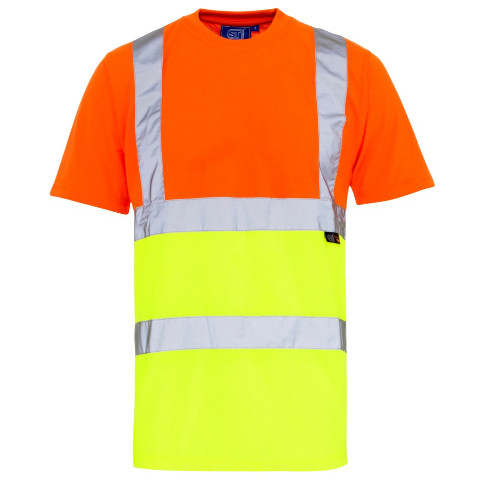 Hi Vis 2 Tone T Shirt Hi Vis 2 Tone T Shirt
