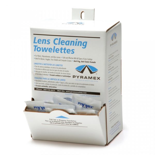 Pyramex 100x Moist Cleaning Towelettes